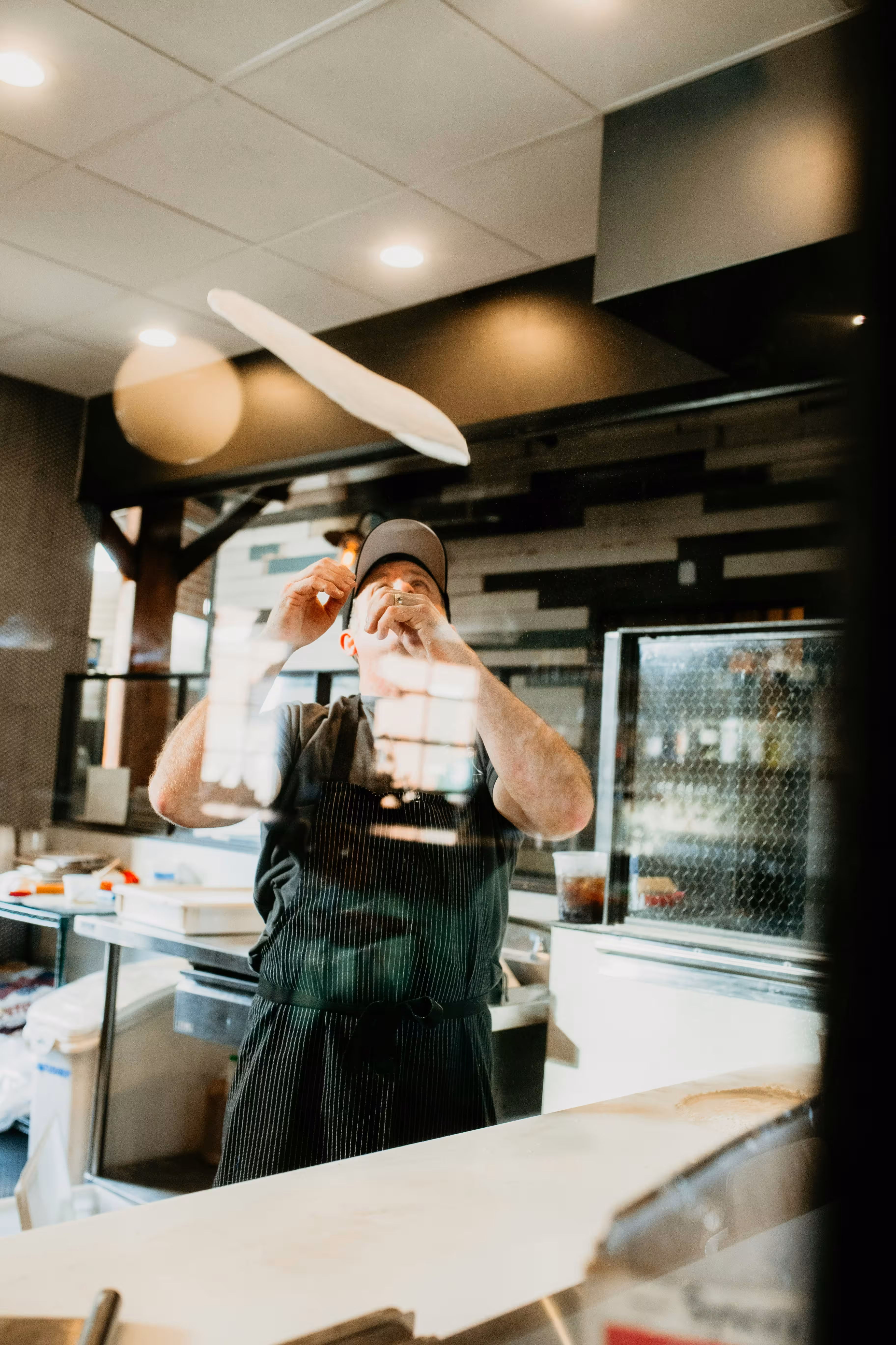 Digital transformation charts on a screen